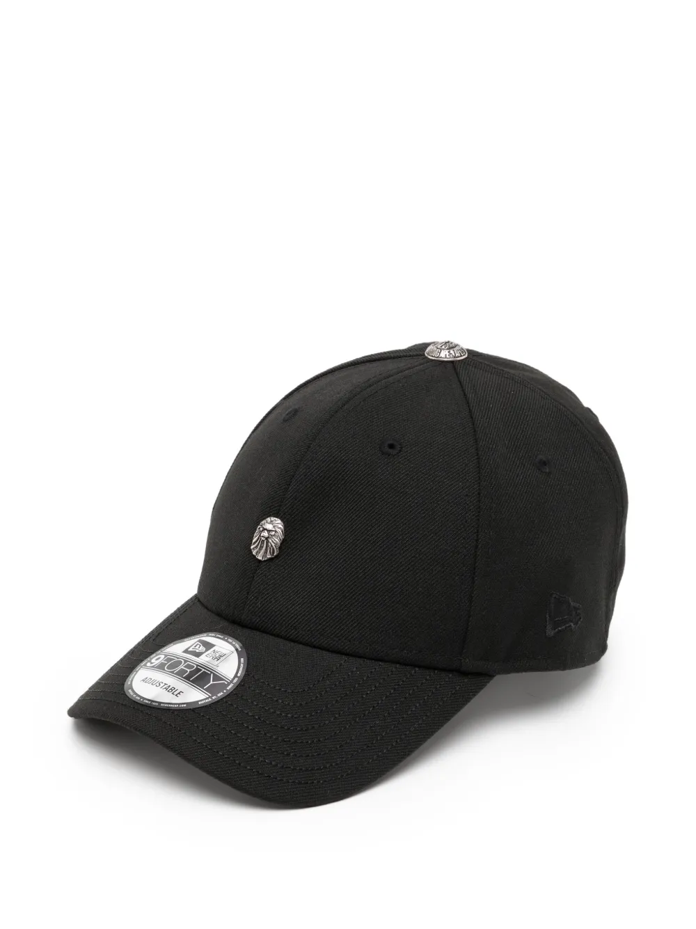 Bape X New Era Logo-detail Baseball Cap In Black
