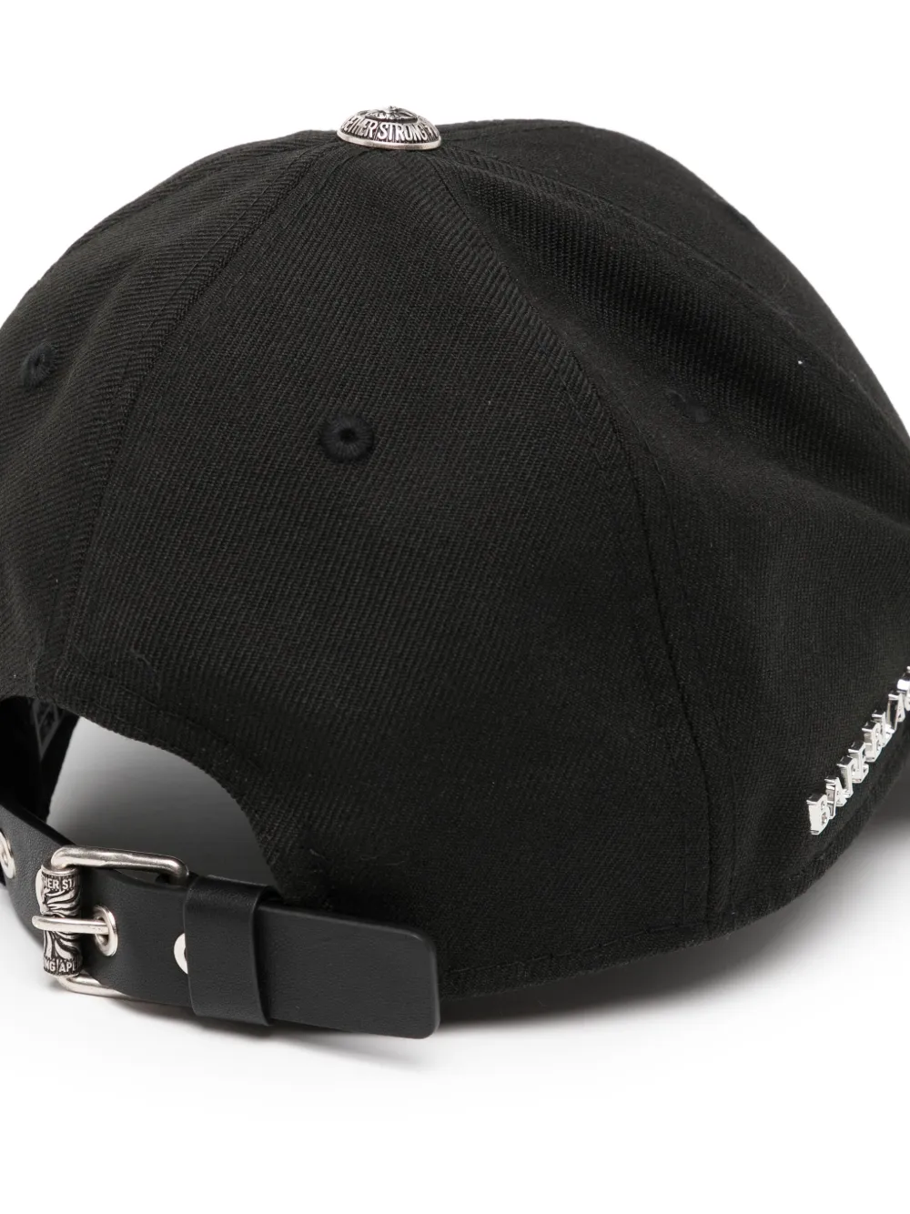 BAPE BLACK *A BATHING APE x New Era honkbalpet met logodetail - Zwart