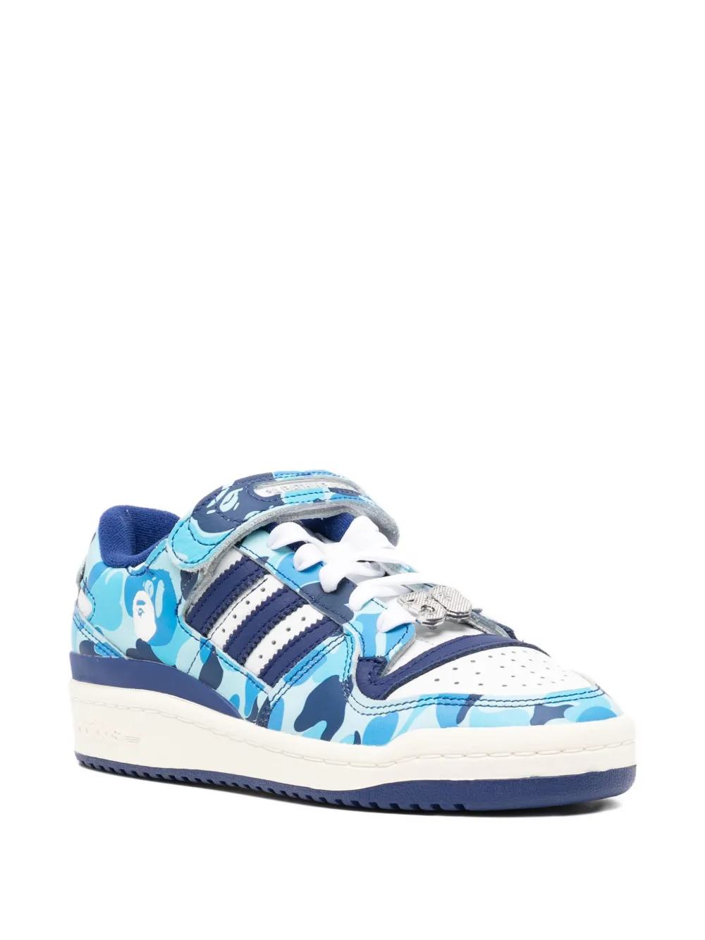 A BATHING APE x adidas Forum 84 sneakers - Blauw