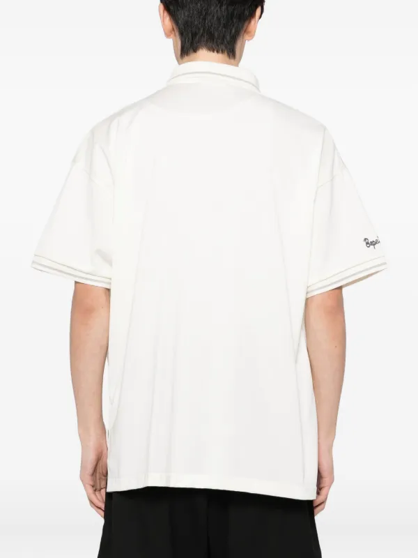 A BATHING APE® コットン ポロシャツ | ニュートラル | FARFETCH JP