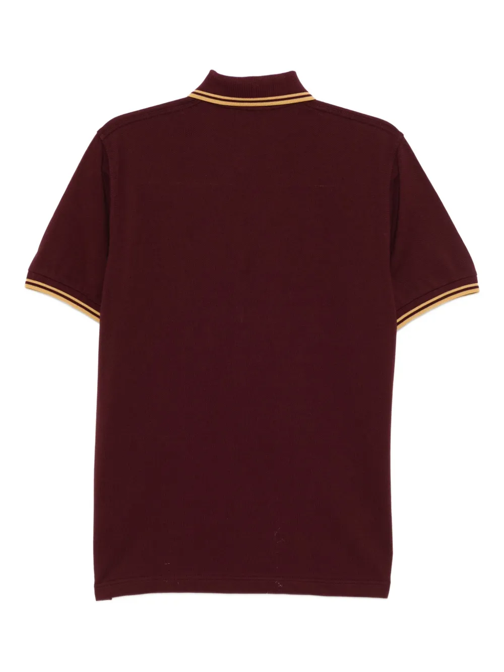 Fred Perry Poloshirt met geborduurd logo - Rood