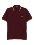 Fred Perry embroidered-logo polo top