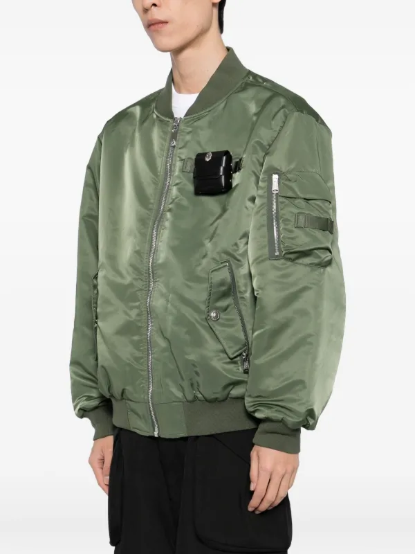 A BATHING APE® ロゴ ジャケット | グリーン | FARFETCH JP
