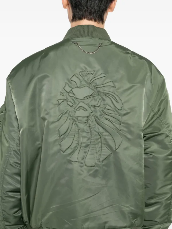A BATHING APE® ロゴ ジャケット | グリーン | FARFETCH JP