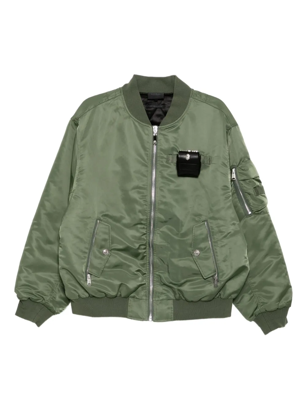 Bape Embroidery Logo Jacket In Green