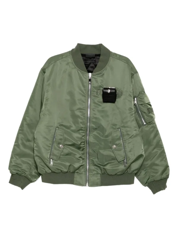 BAPE BLACK *A BATHING APE® Embroidery Logo Jacket Green FARFETCH PH
