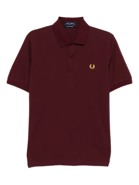 Fred Perry logo-embroidered polo shirt