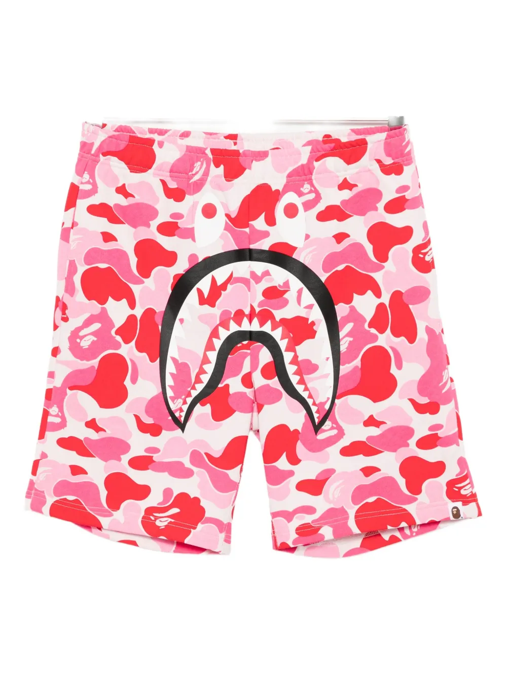 A BATHING APE® Shorts con stampa grafica - Rosa