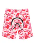 A BATHING APE® graphic-print shorts - Pink