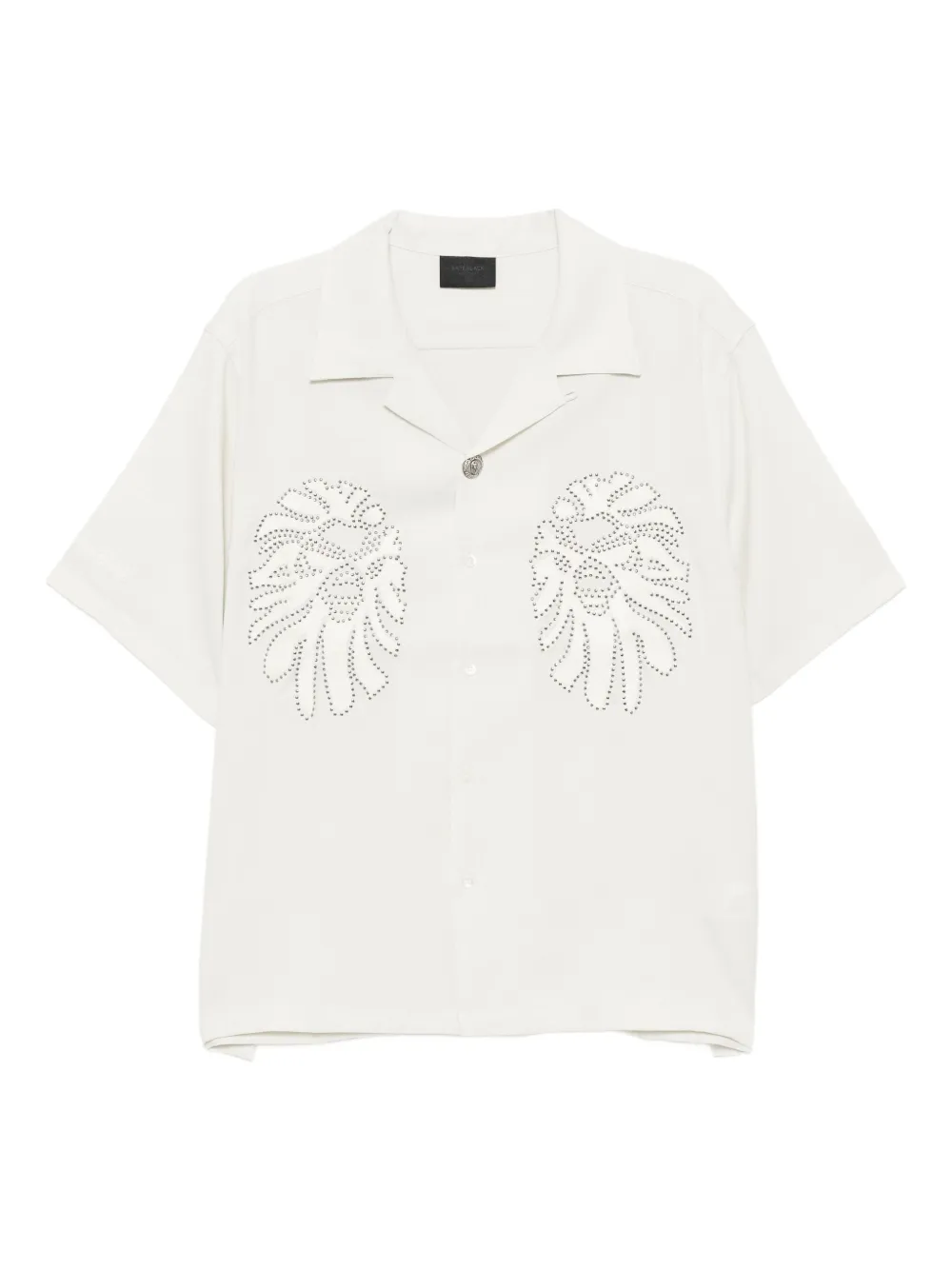 Bape Stud-embellished Shirt In White