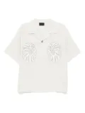 BAPE BLACK *A BATHING APE® stud-embellished shirt - Neutrals