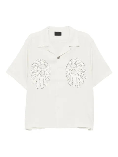 BAPE BLACK *A BATHING APE® stud-embellished shirt