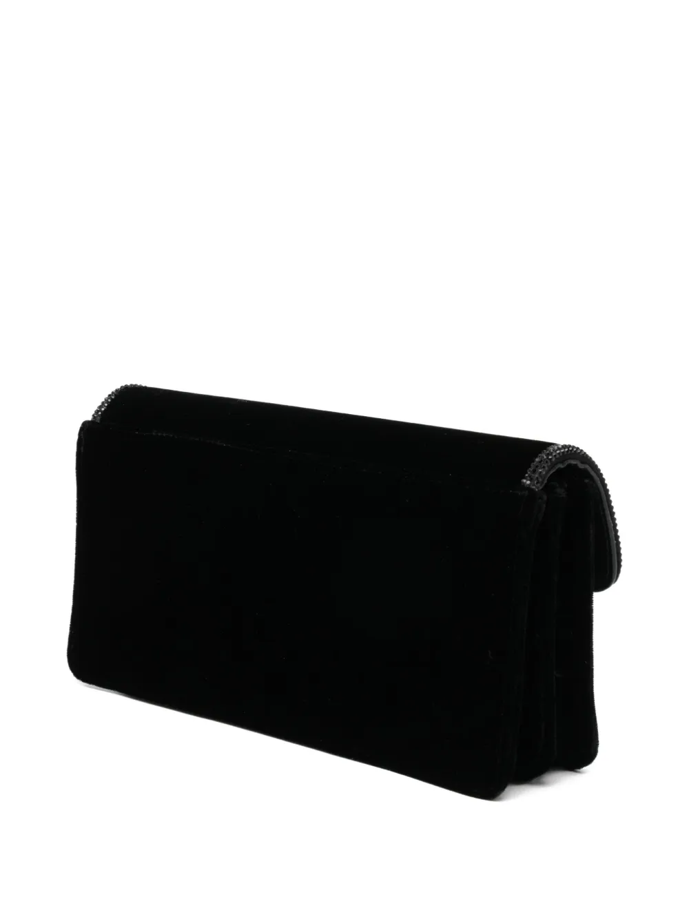 René Caovilla Onda clutch Zwart