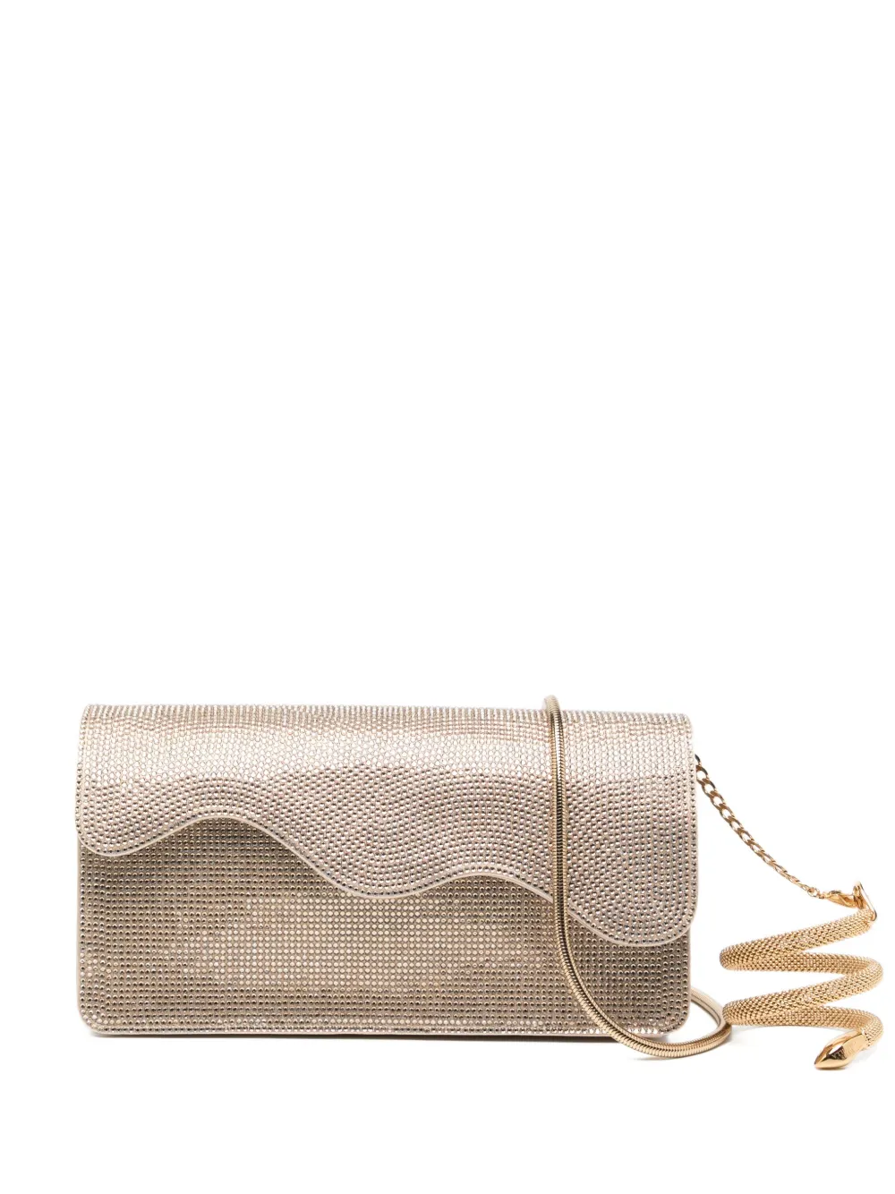 René Caovilla Onda clutch bag - Oro