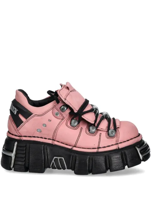 NEW ROCK M-120N-C78 lace-up platform trainers