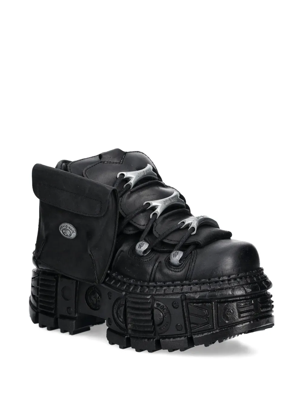 NEW ROCK pocket-detail platform sneakers | Hi-Tops | Image 2