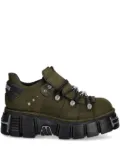 NEW ROCK M-120N-C61 lace-up chunky sole trainers - Green