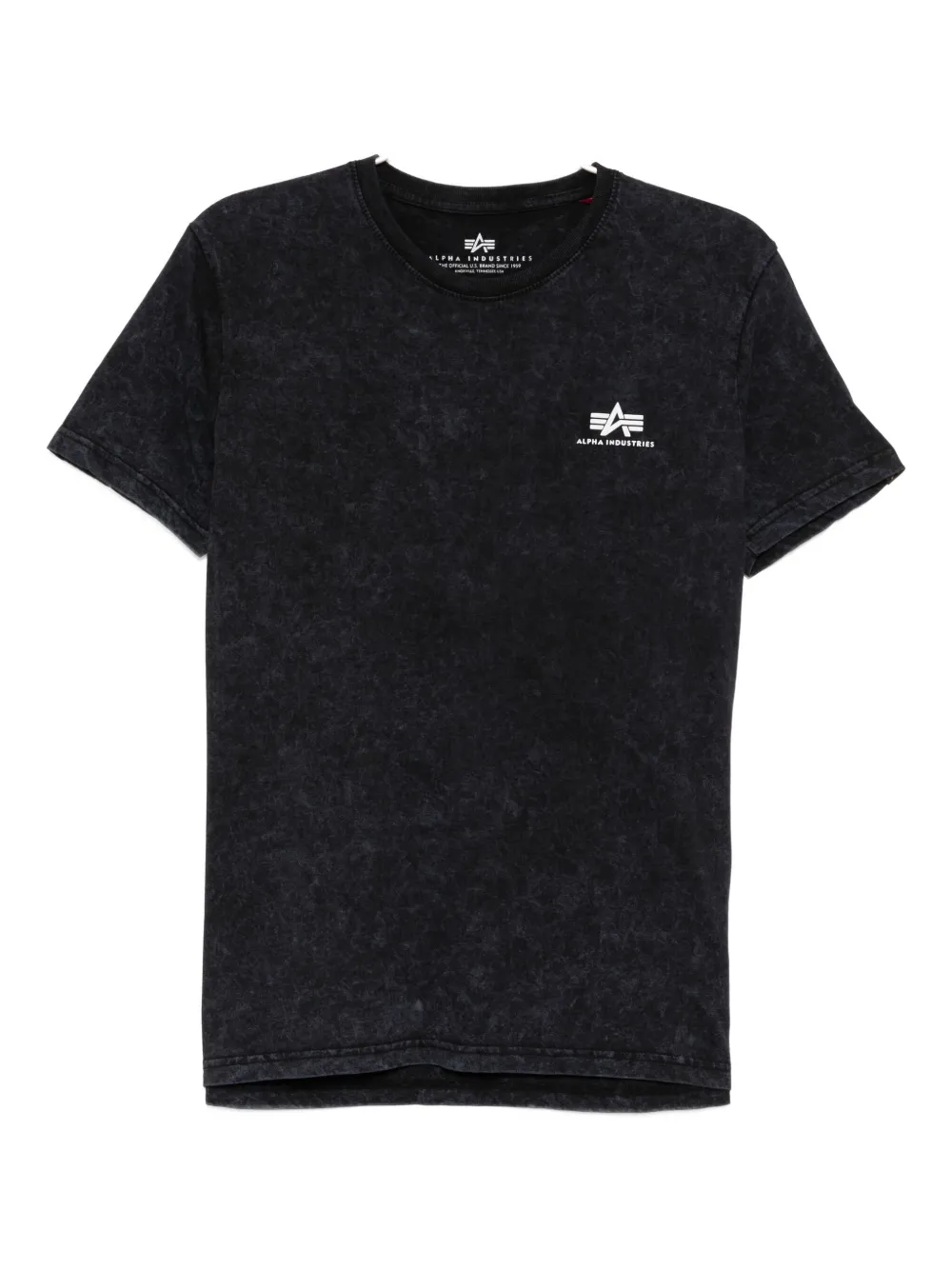Alpha Industries Logo-print T-shirt In Black