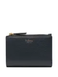 Mulberry zip-top leather wallet - Blue