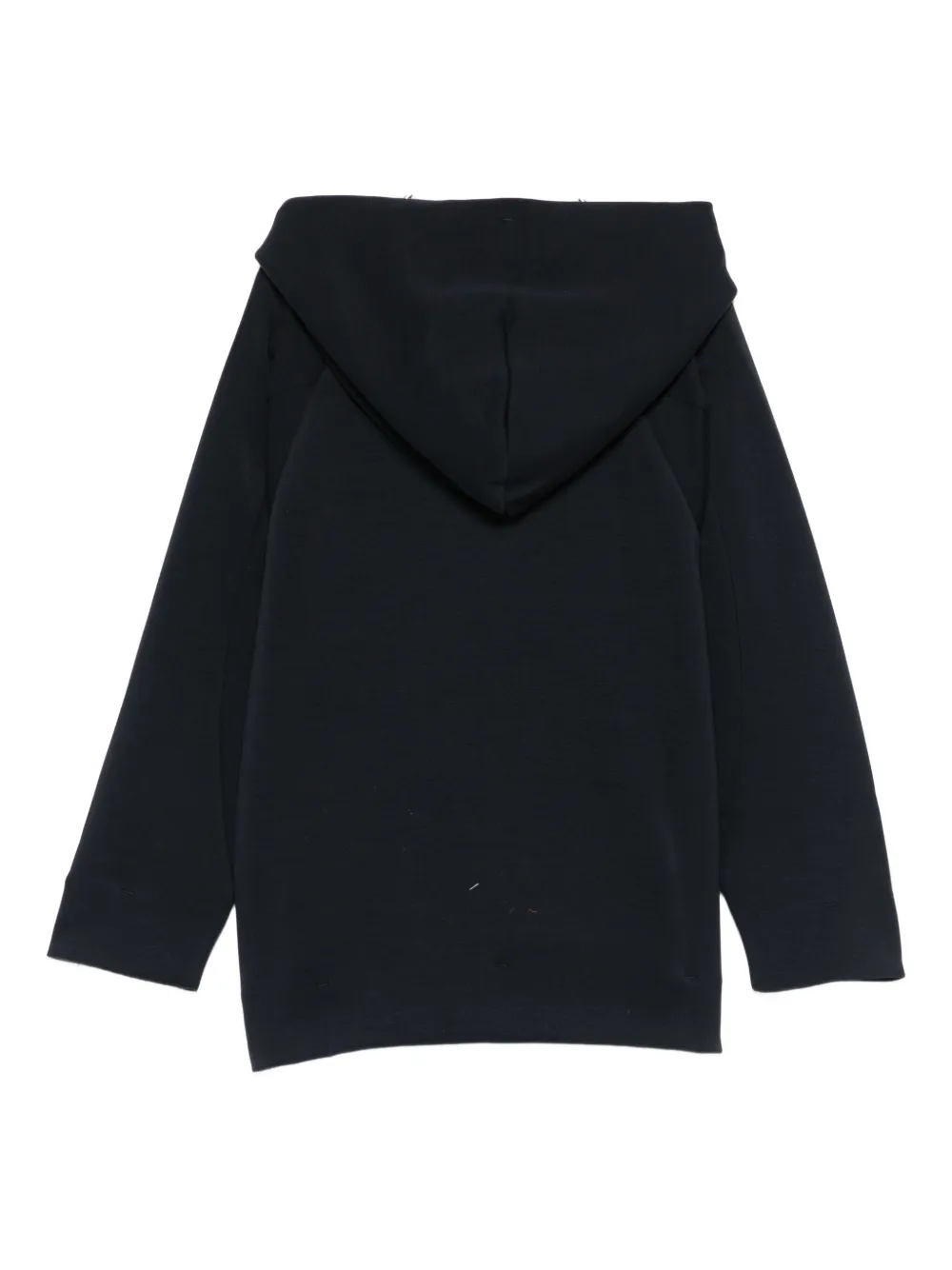 Emporio Armani Kids logo-detail hoodie Blauw