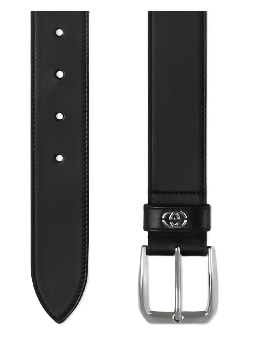 Gucci Leren riem - Zwart
