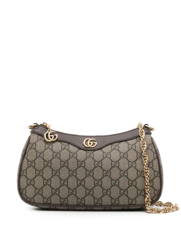 Gucci オフィディア GG ショルダーバッグ S | ブラウン | FARFETCH JP