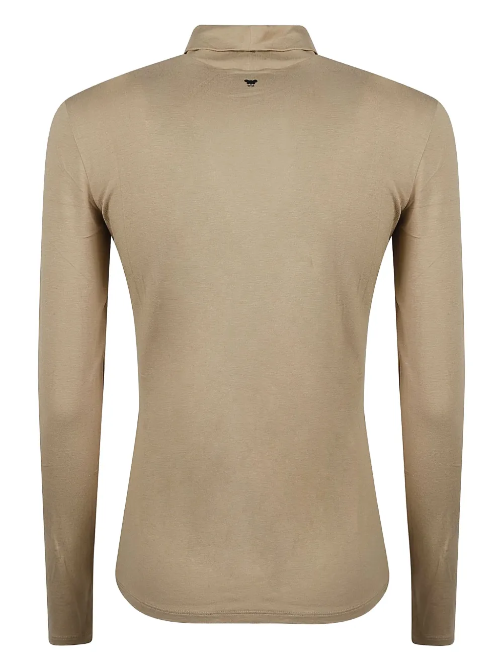 Weekend Max Mara Turtleneck Long-sleeve Top In Neutral