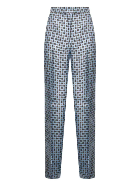 Max Mara geometric-print trousers