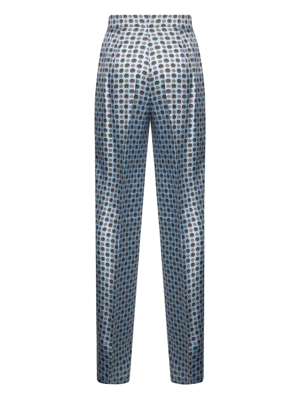 Max Mara Broek met print Blauw