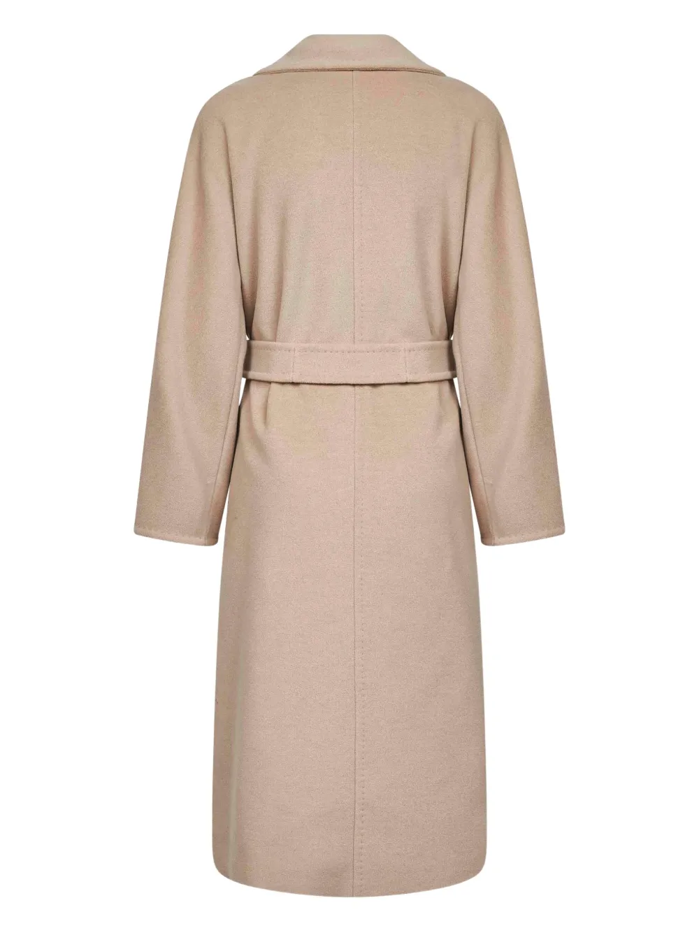 Max Mara double-breasted belted coat Beige