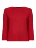 Weekend Max Mara raglan-sleeve boat-neck sweater - Red
