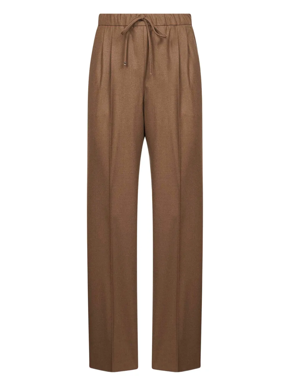 Max Mara pleated drawstring trousers Bruin