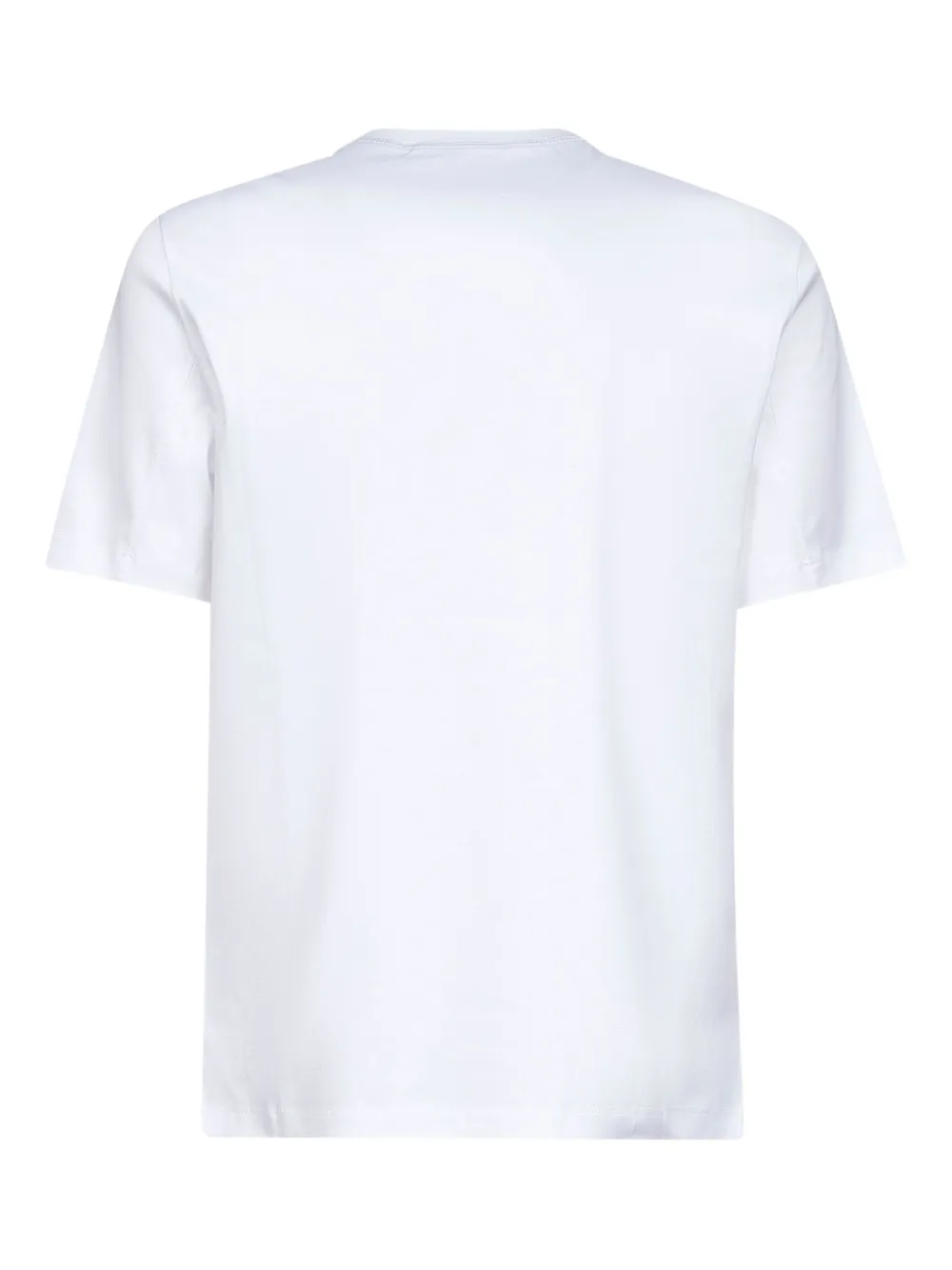 Brunello Cucinelli athletic club-print T-shirt - WHITE