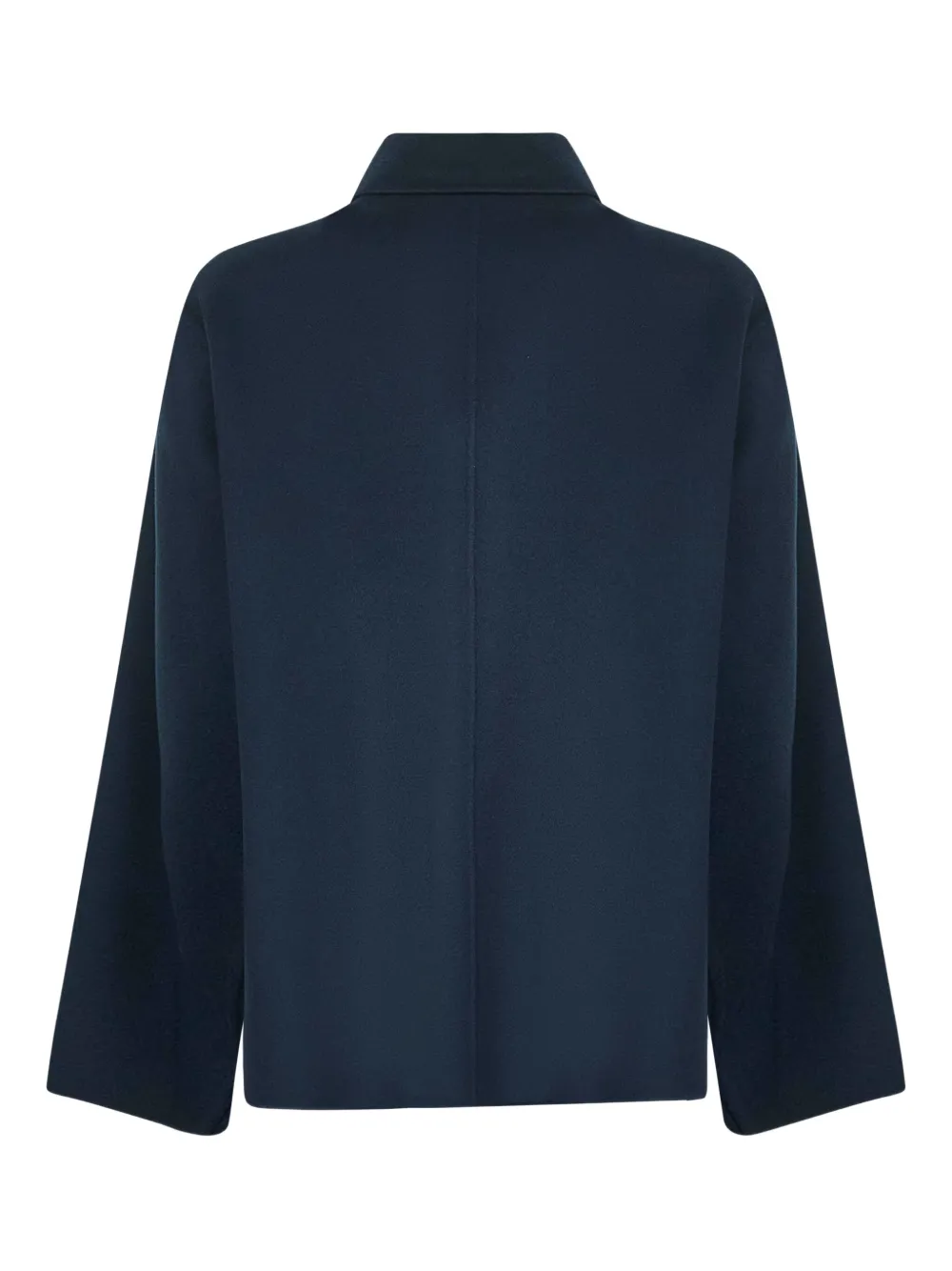 'S Max Mara Jack met kraag en met vier knopen Blauw