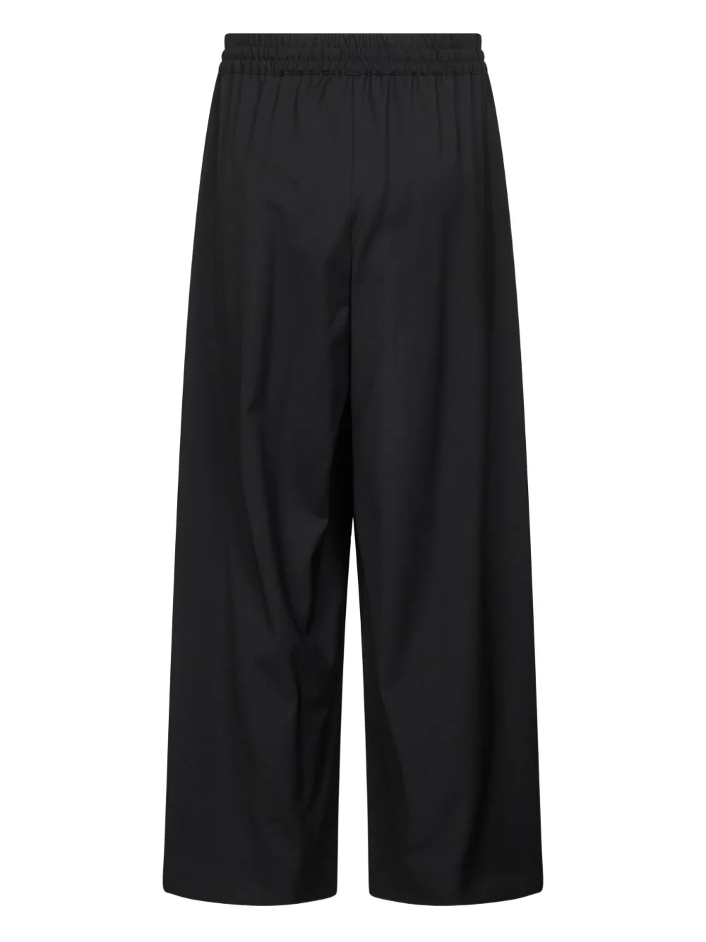 Weekend Max Mara elasticated-waistband trousers Zwart