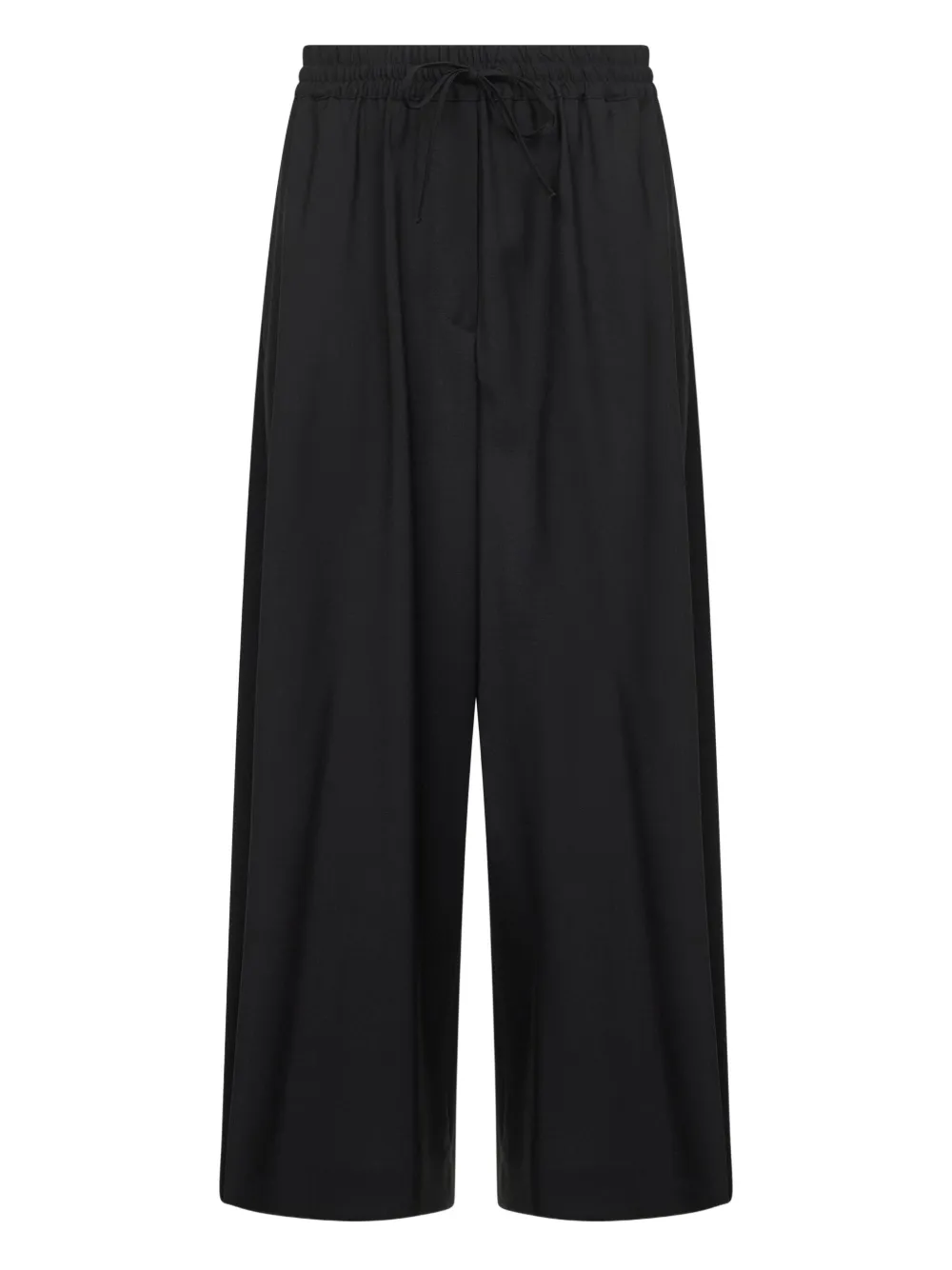 Weekend Max Mara elasticated-waistband trousers Zwart