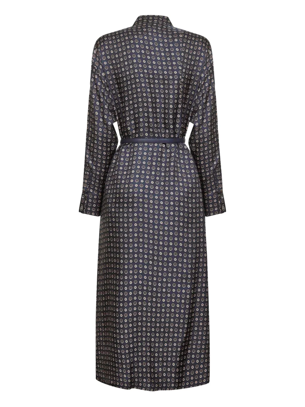Max Mara Blousejurk met knopen Blauw