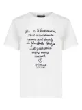 Weekend Max Mara cotton print T-shirt - White