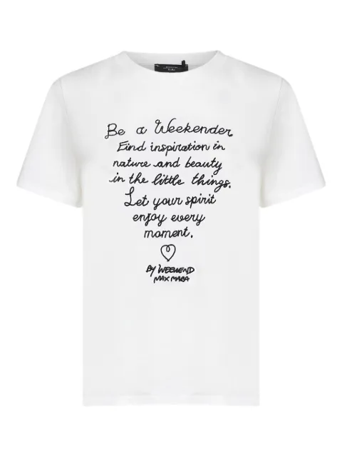 Weekend Max Mara cotton print T-shirt