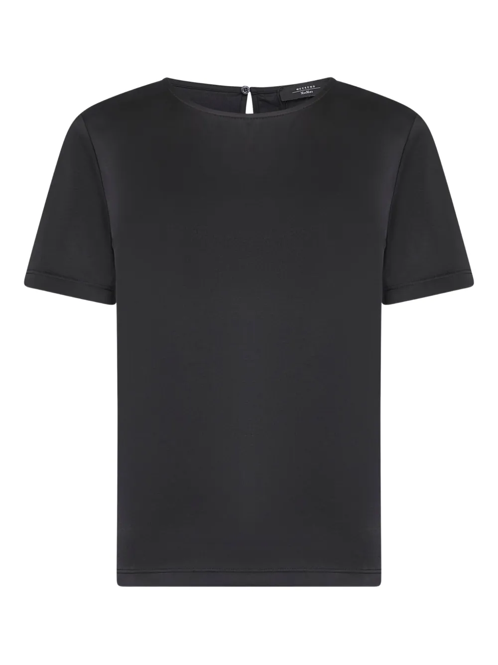 Weekend Max Mara ボートネック Tシャツ - ブラック Weekend Max Mara ボートネック Tシャツ - ブラック
