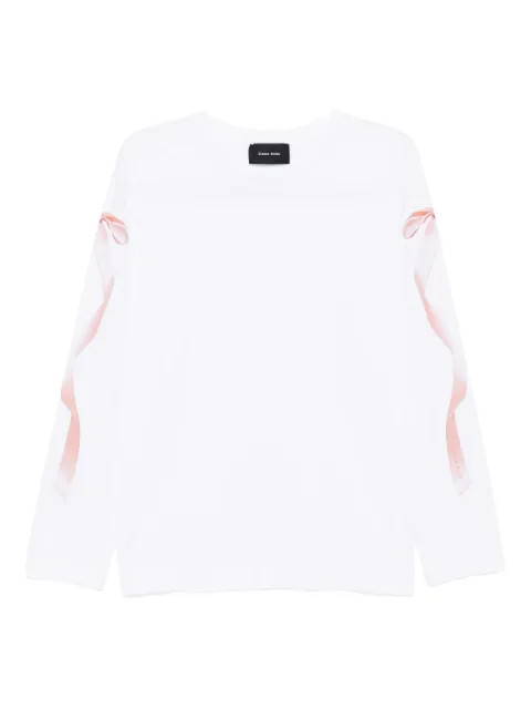 Simone Rocha t-shirt à imprimé ruban
