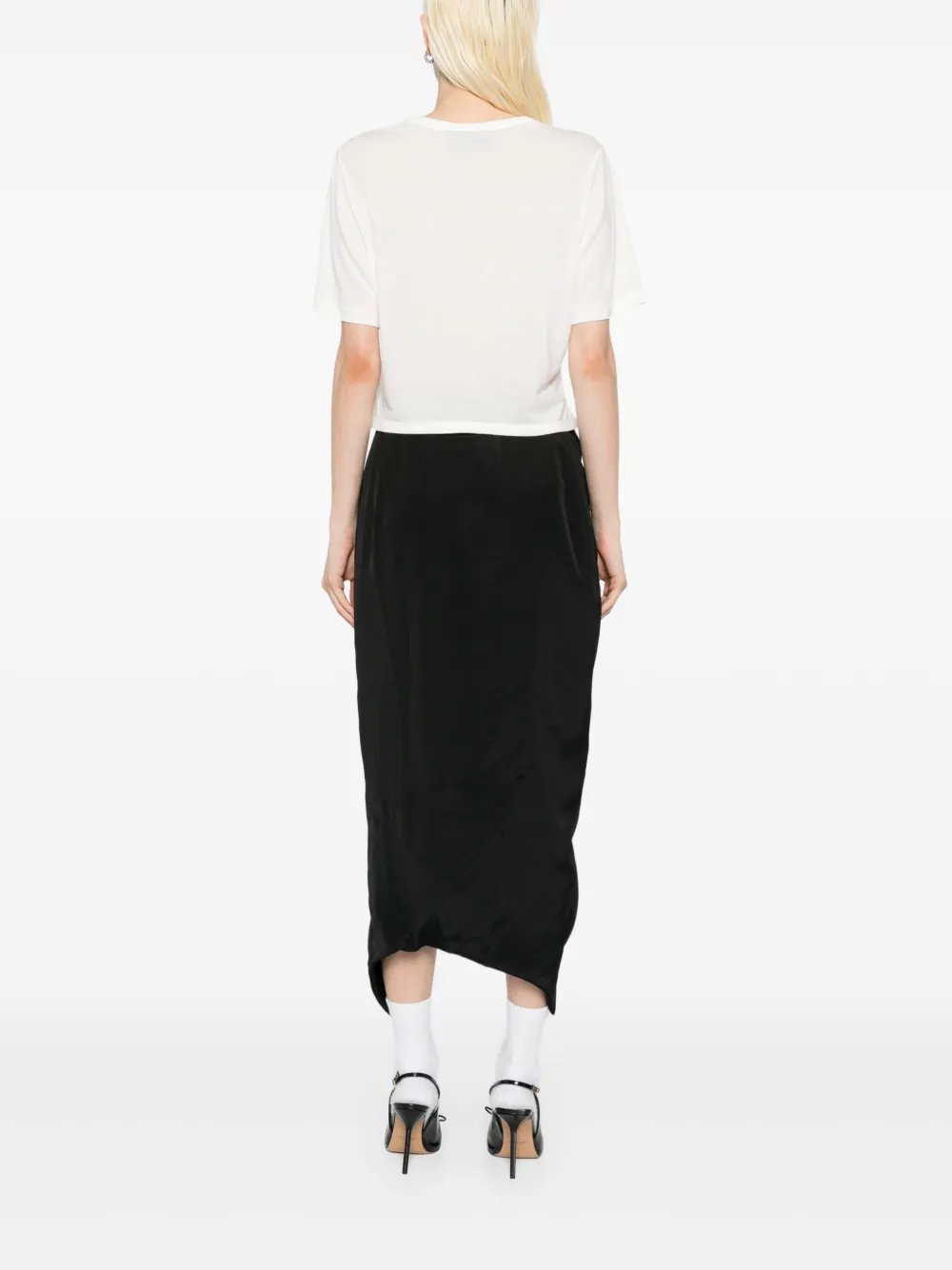 Simone Rocha Lyocell T-shirt Wit