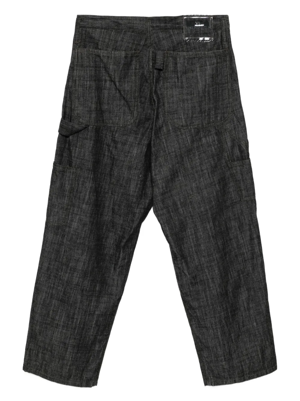 Y's Broek met wijde pijpen Zwart