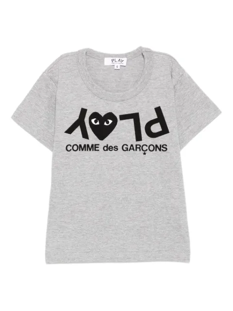 Comme Des Garçons Play Kids printed T-shirt