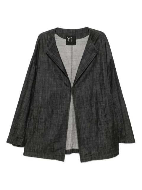 Y's single-breasted blazer
