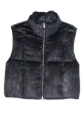 Peserico quilted corduroy vest - Blue