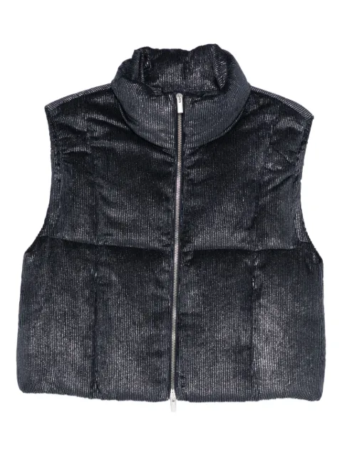 Peserico quilted corduroy vest
