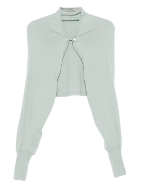 Alberta Ferretti button-fastening cropped cardigan