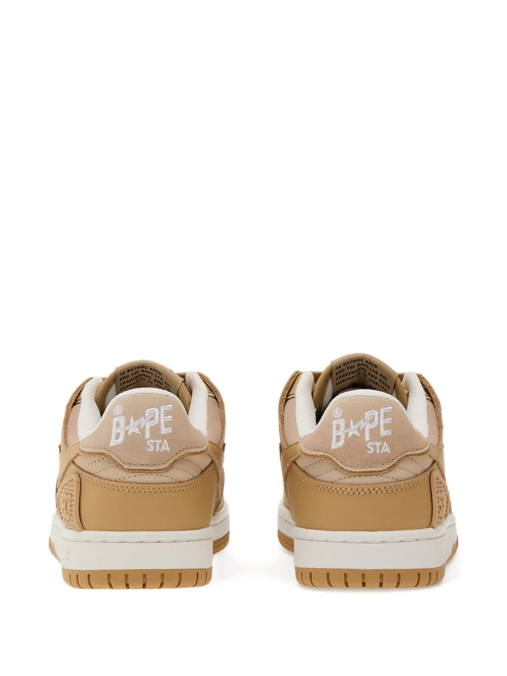 A BATHING APE BAPE SK8 STA #4 sneakers Brown