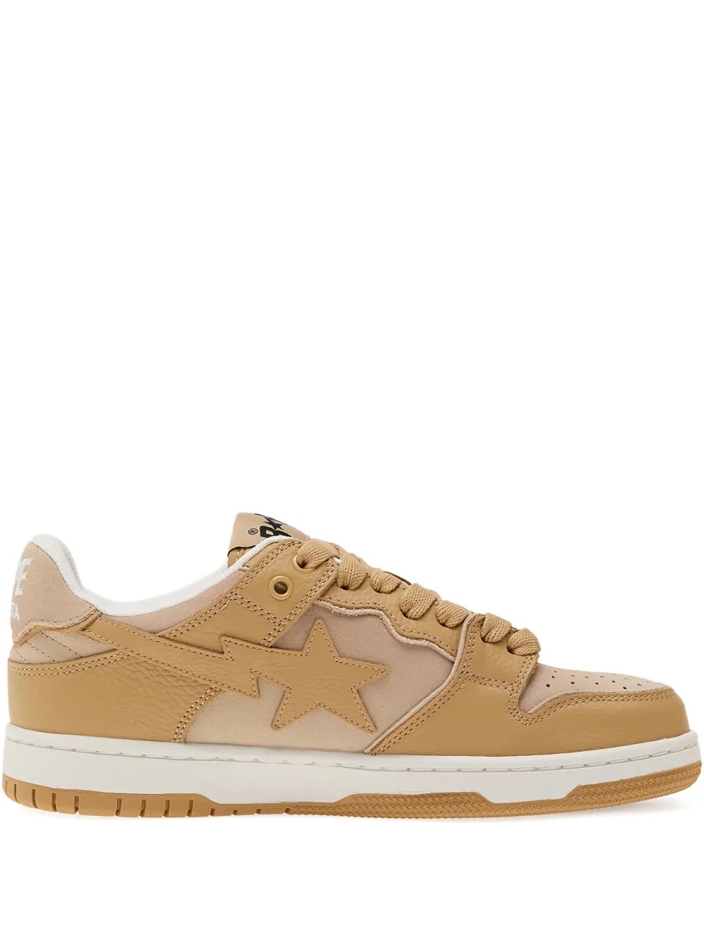 A BATHING APE BAPE SK8 STA #4 sneakers Brown